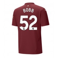 Maglia Calcio Manchester City Oscar Bobb #52 Terza Divisa 2024-25 Manica Corta